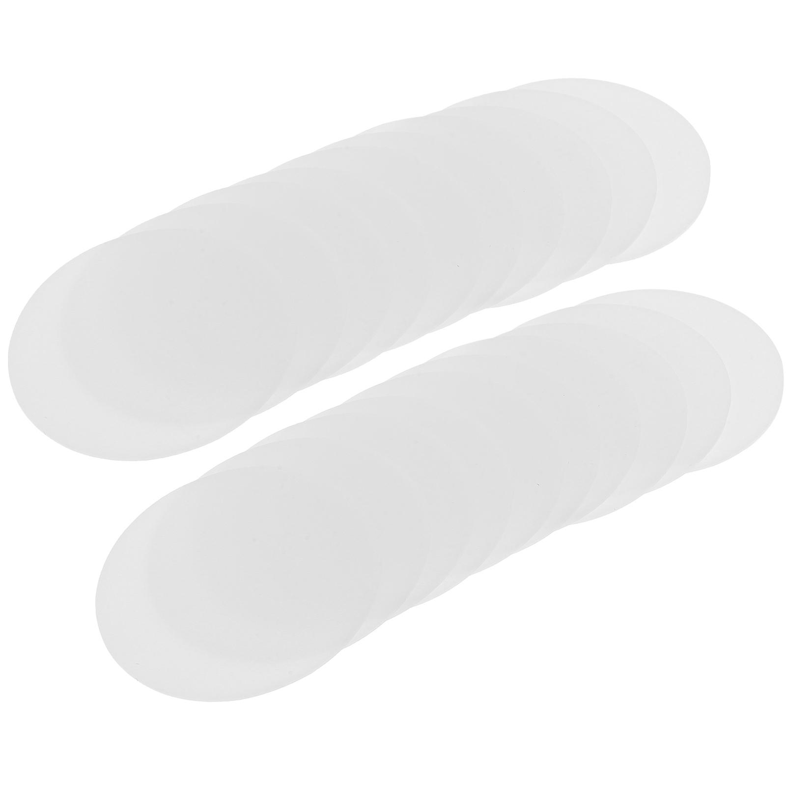 Plastic Light Diffuser 40 Pcs Downlight Cover For Indoor Room Decor Shading Plates Square Shape Dust Protection