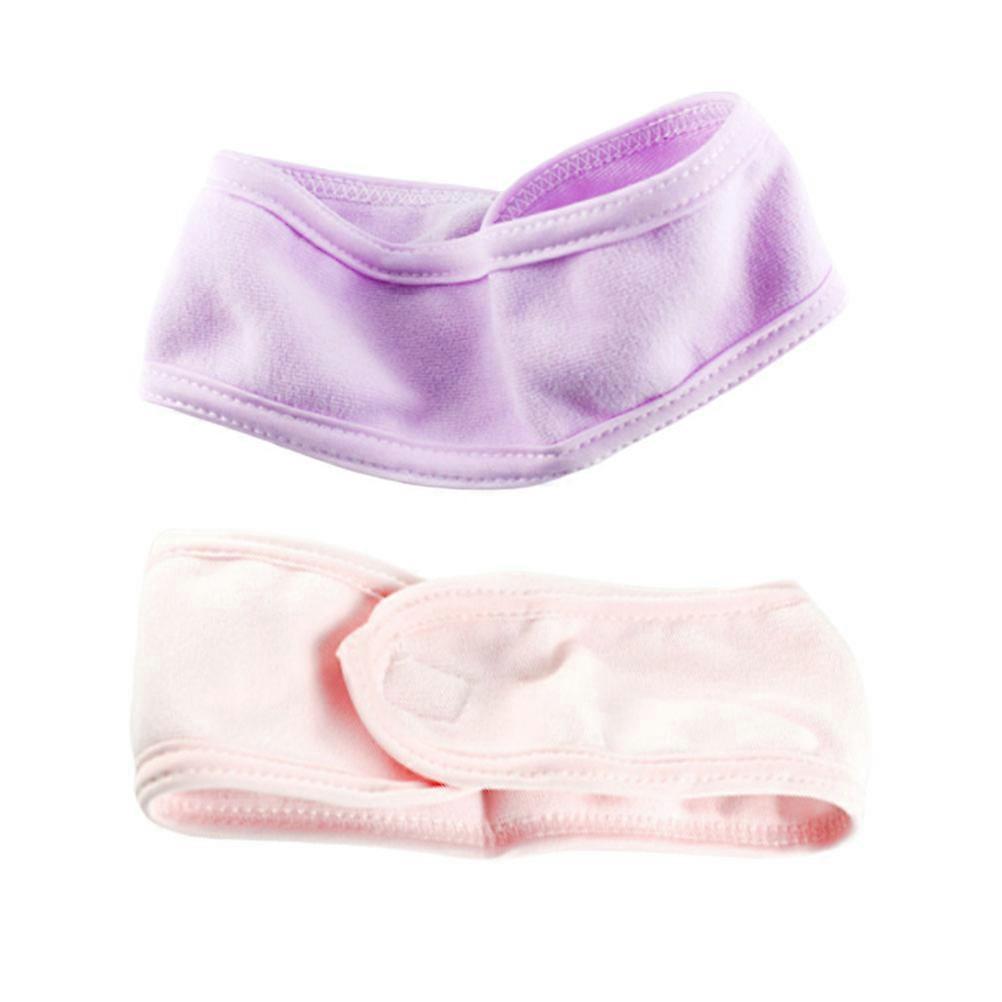 Elastic Exercise Headband Face Washing Salon Use Cloth 2Pcs