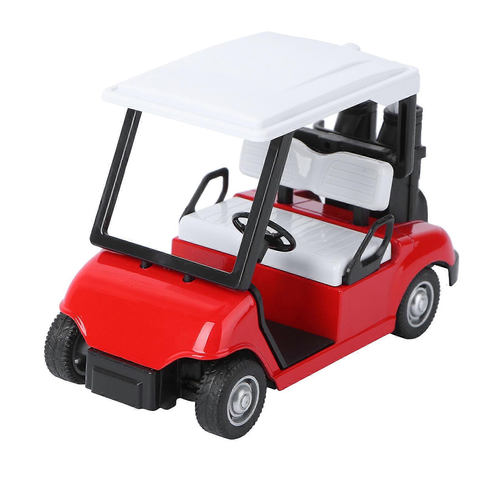Miniature Die-Cast Golfs Cart Model Toy Car Made of Alloy 1:20 Scale