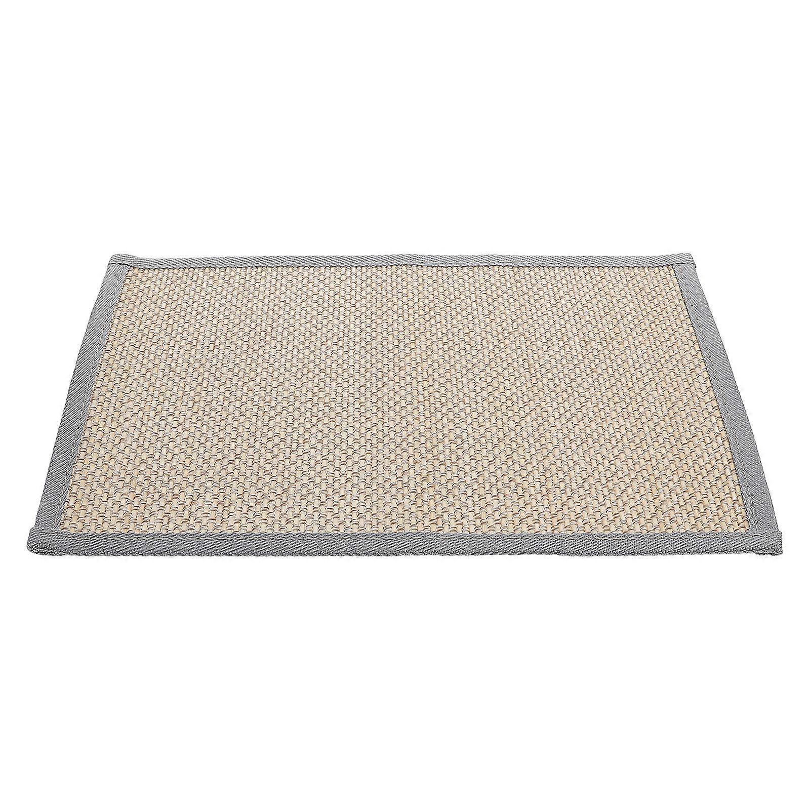 Indoor Cat Scratching Pad Bamboo Scratch Board with Spiral Nails 3Pcs