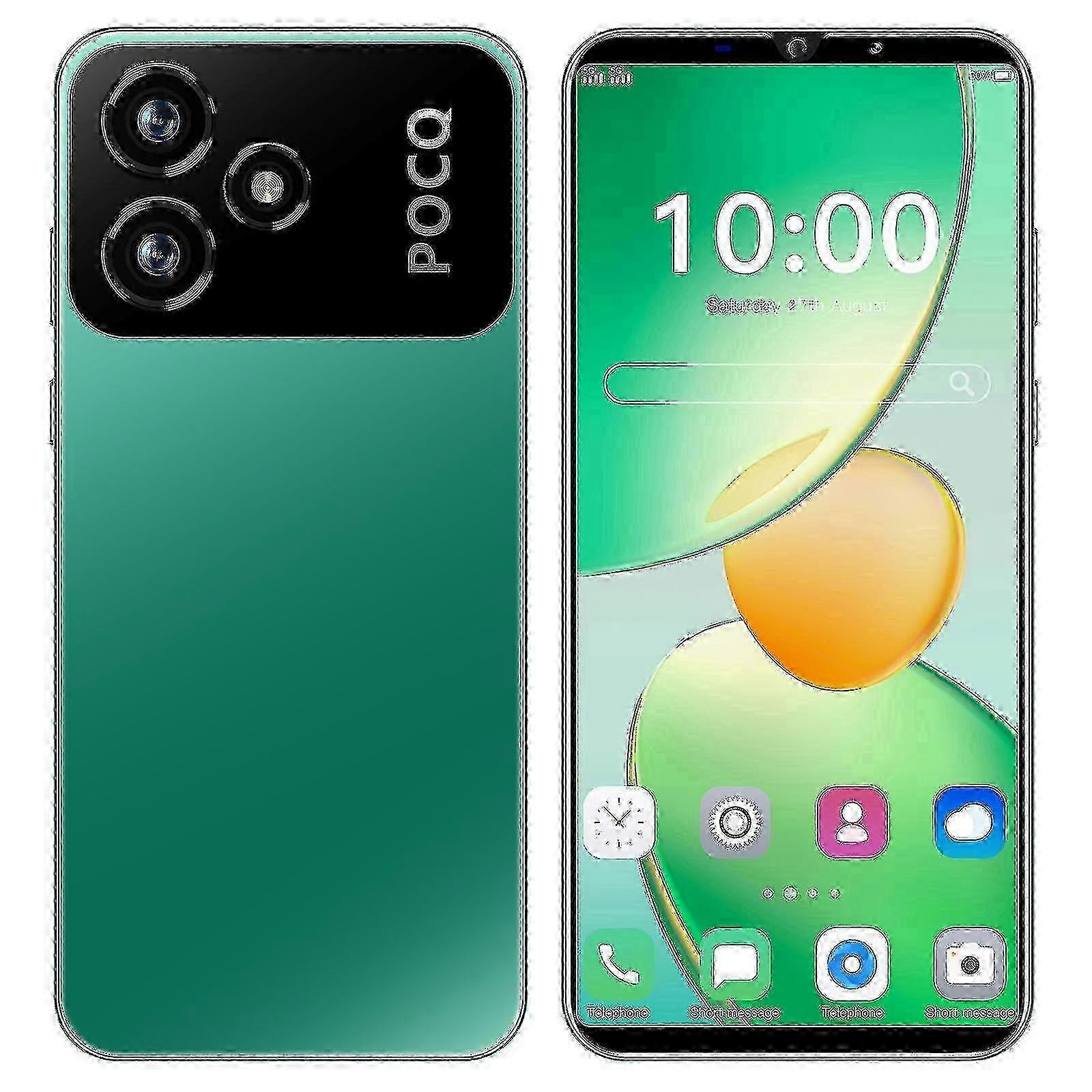 2025 2024 New 16+1024gb Mobile Phone Back Cover Android Smartphone 5g Dual Dual Standby Wifi