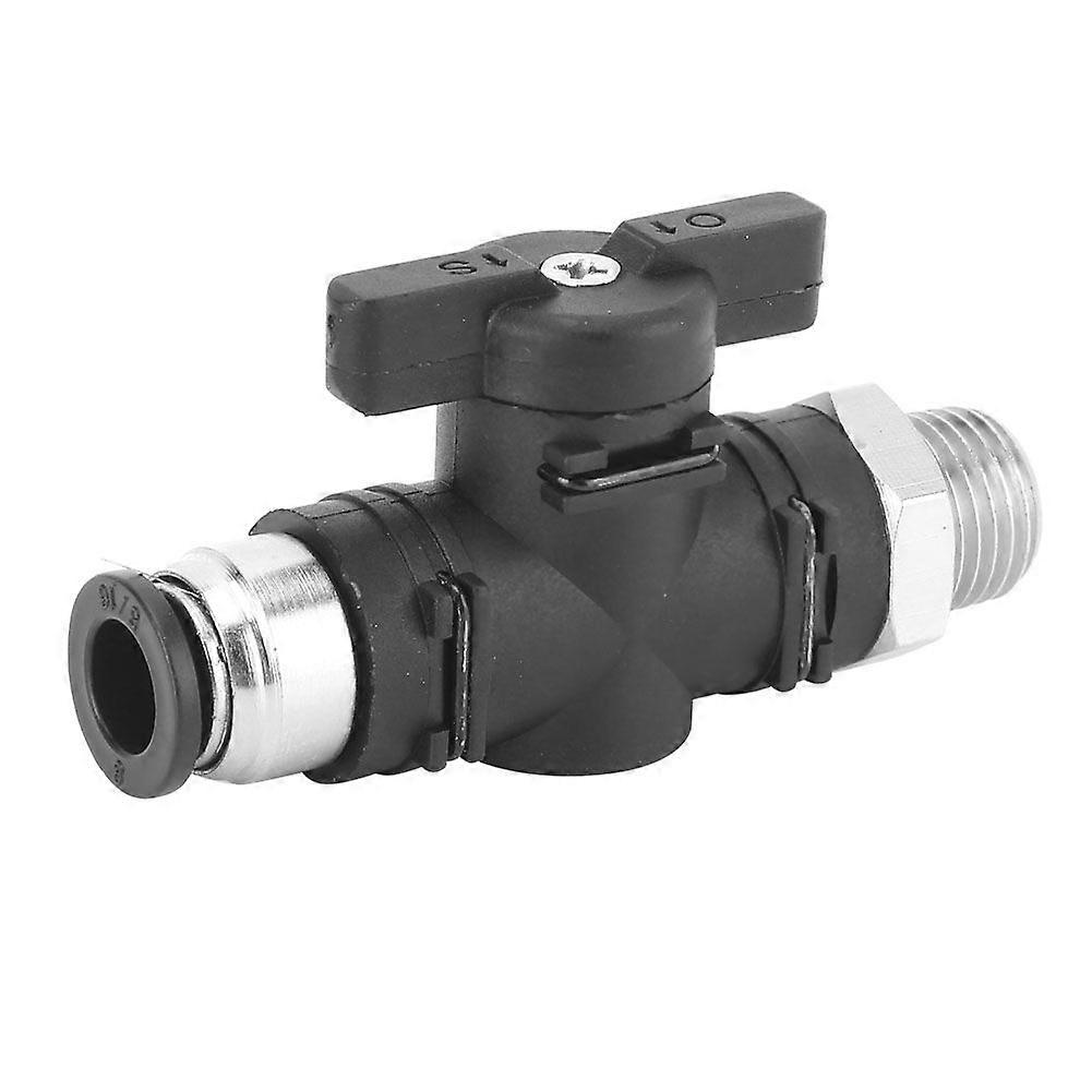 High quality  Pneumatic hand valve BC 8mm quick-connect diameter + BSPP external