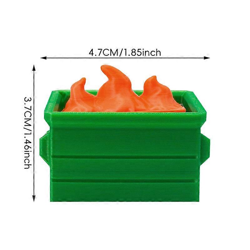 New keyboard flame creative keycap keychain decorative plastic stand convenient carrying gadget keyboard flame