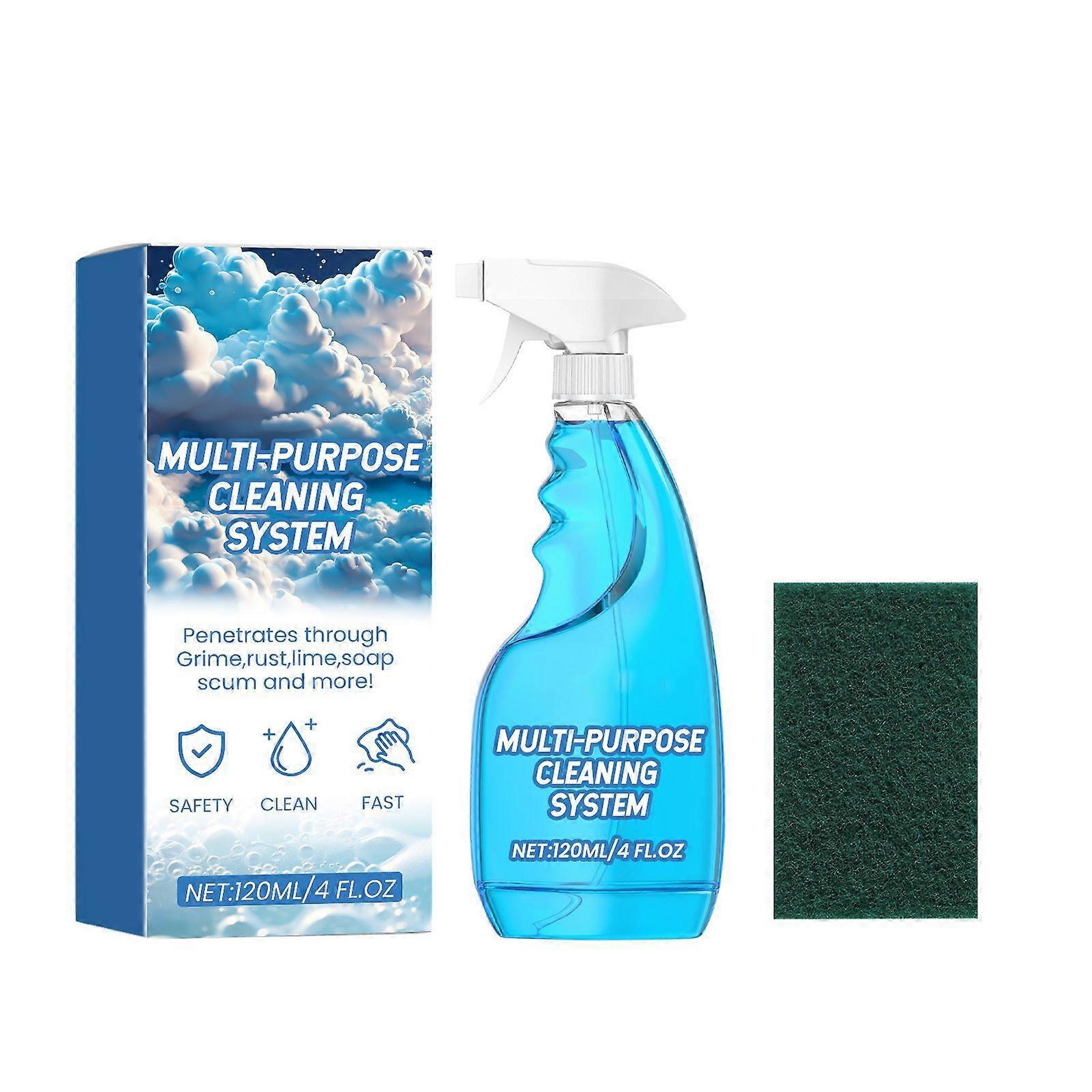 Multi-purpose foam cleaner mild decontamination kitchen stove kitchenware