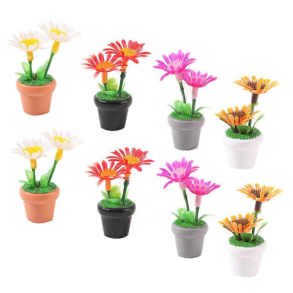 Mini Garden Bonsai Decor Doll House Plants for Decor 24Pcs Pack
