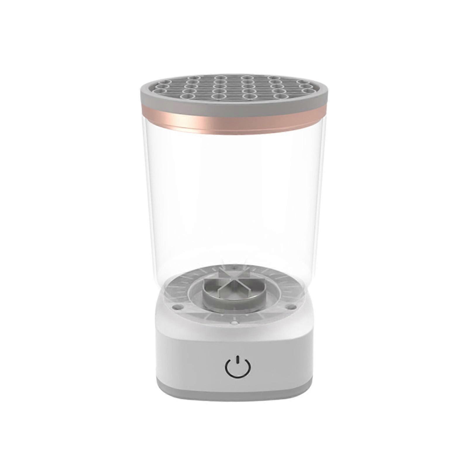 Electric Makeup Brush Cleaner Machine, Automatic Spinning, Fits All Sizes, Compatible with Most Brushes