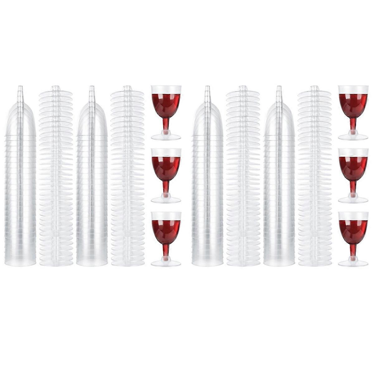 Plastic Wine Glasses, Red Wine Glasses, Clear Plastic Wine Cups