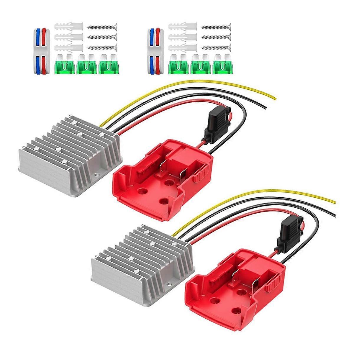 2 Pack 18V to 12V Converter for Power Wheel