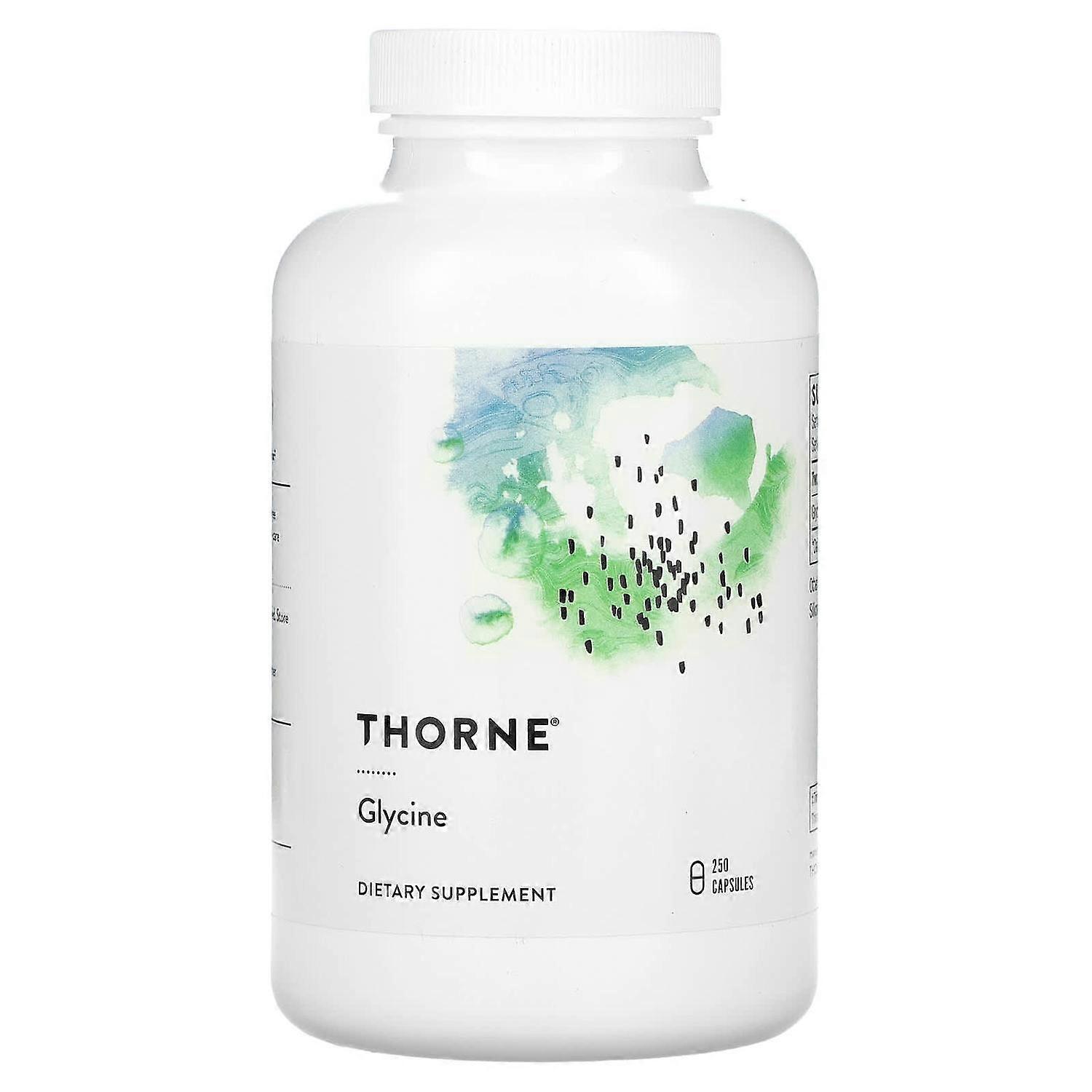 Thorne Research, Glycine, 250 Capsules
