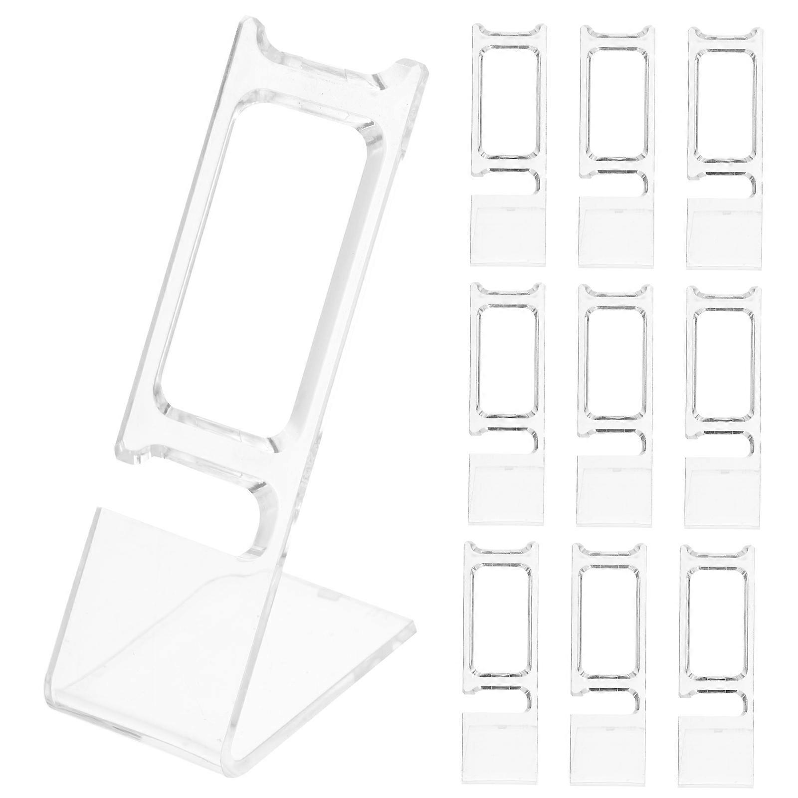 Watch Holder for Display 50Pcs Transparent Clear Plastic Bracelet Display Stand