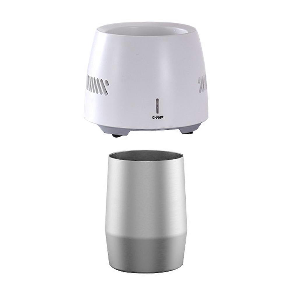 Electric Beverage Cooler Small Cooling Cup for Storage Use 1Set White