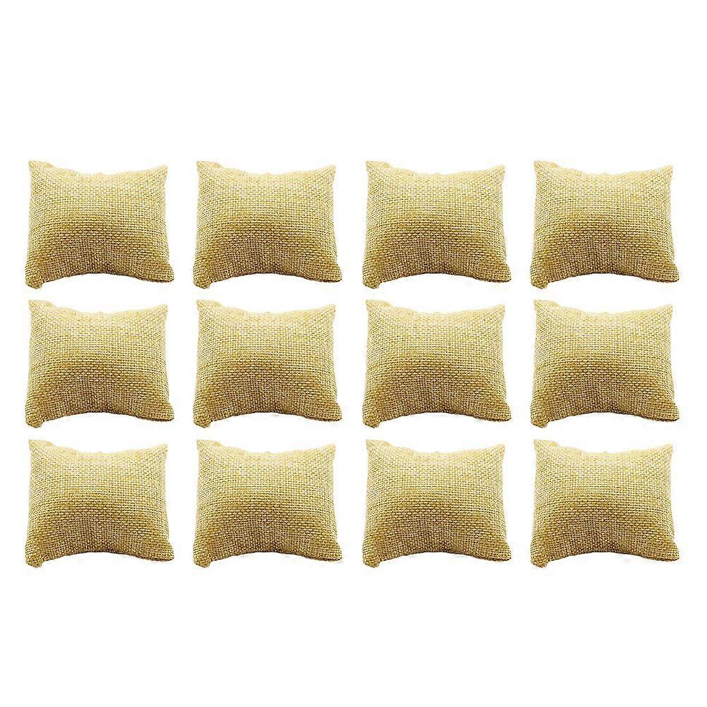 12pcs Small Watch Pillow Cushion Portable Watch Pillow for Watch Box Display