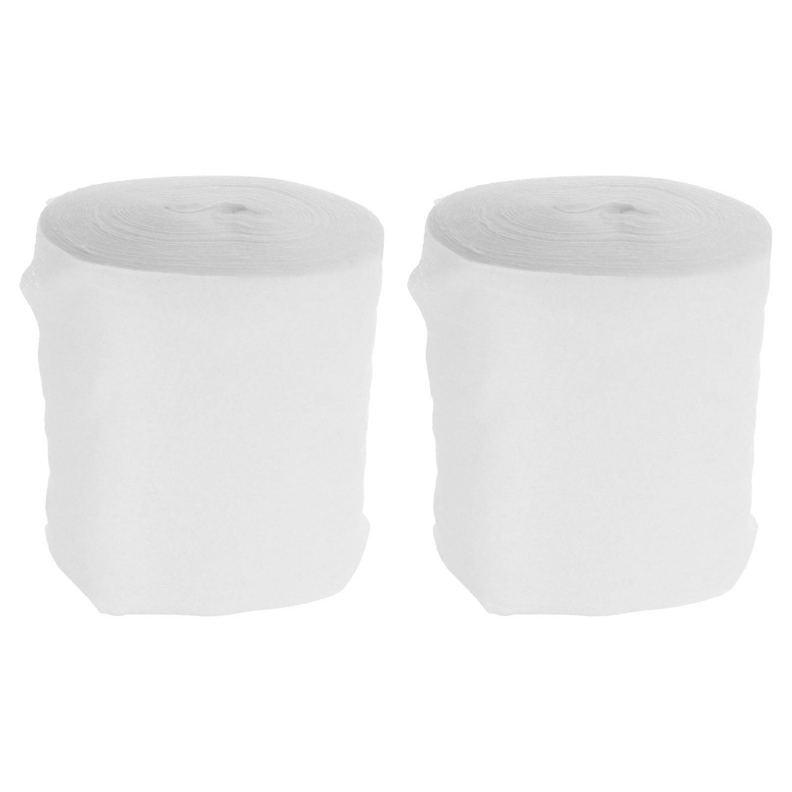 Nonwoven Fabric Roll for Face Cleansing 2 Rolls Dry Wipes