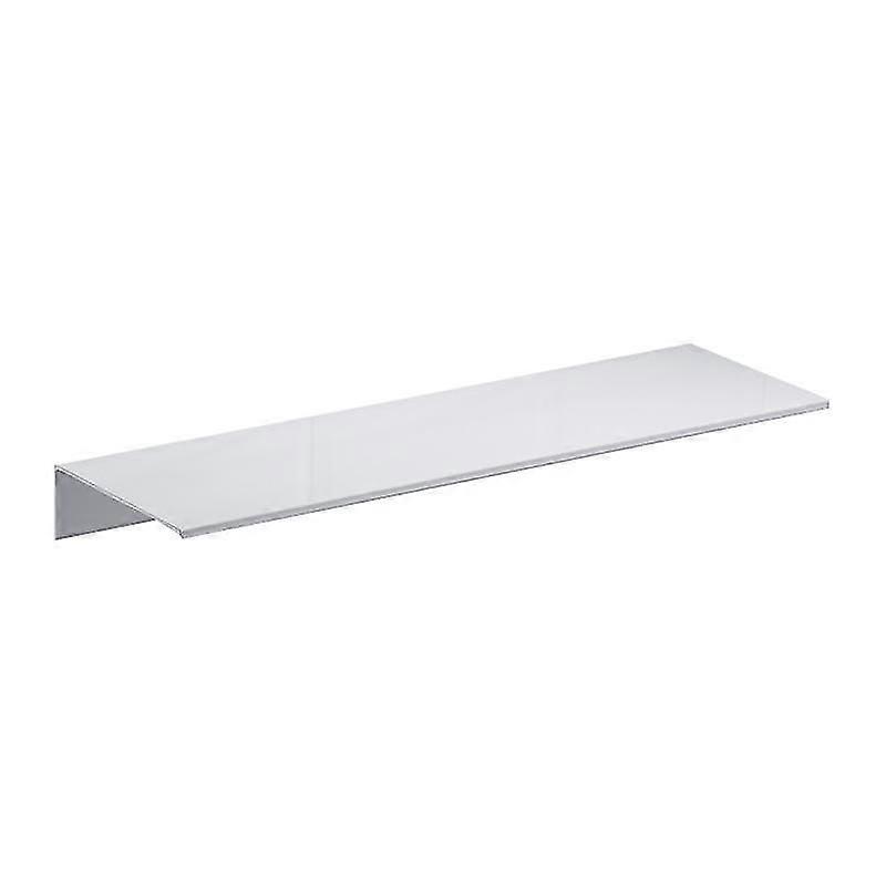1PC Space Aluminum Bathroom White Shelf