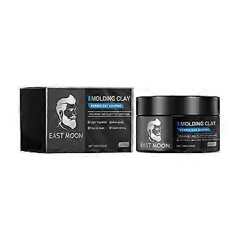 East Moon Men's Colored Hair Wax, Silver Men's Hair Styling, Refreshing And Fluffy Style, Crumb Hair Care