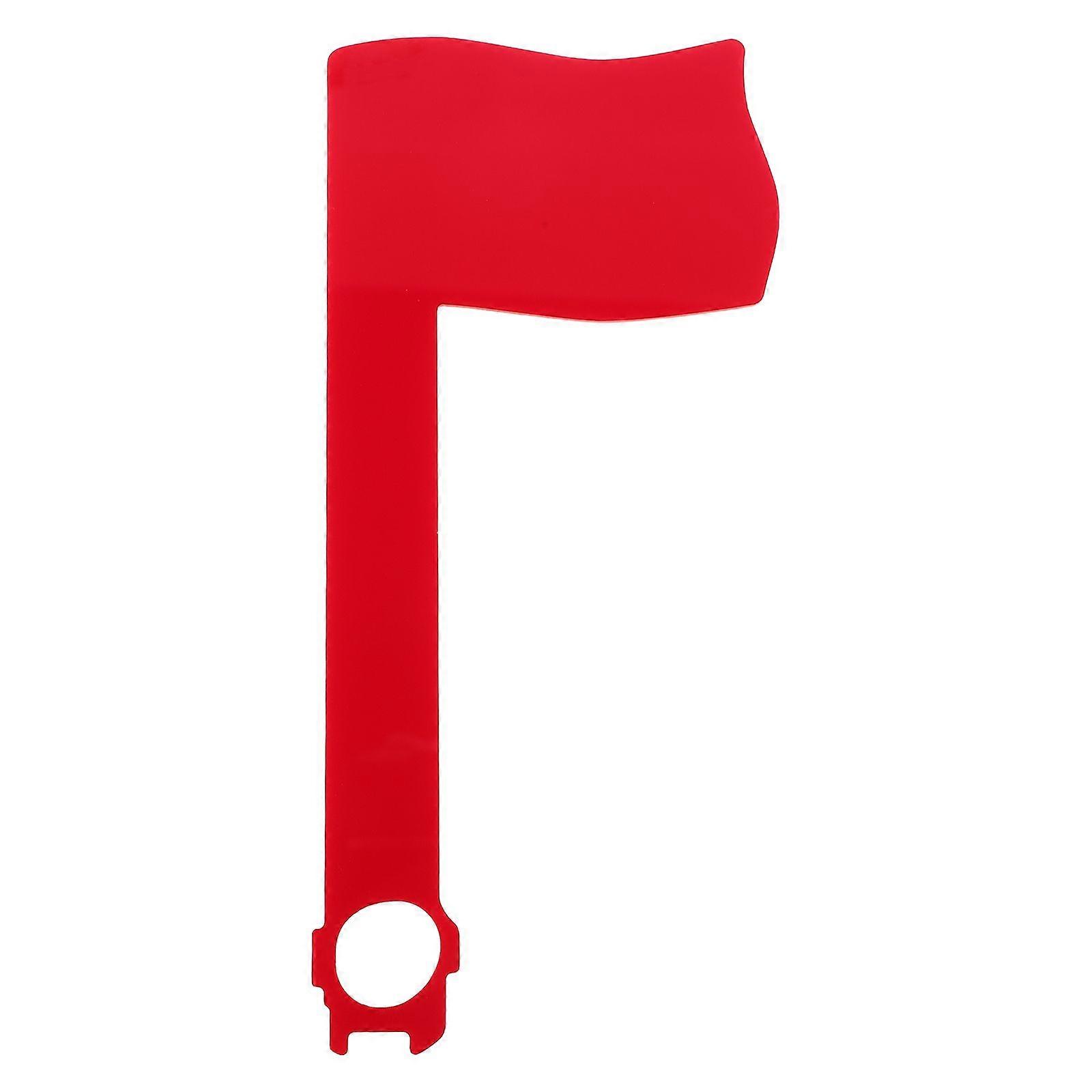 Acrylic Mailbox With Rotatable Red Flag And Mini Flag National Design Modern Minimalist Style For Home Office And Classroom Use