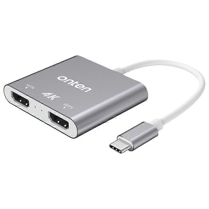 4K USB-C / Type-C to Dual HDMI Output Converter OTN-9175B