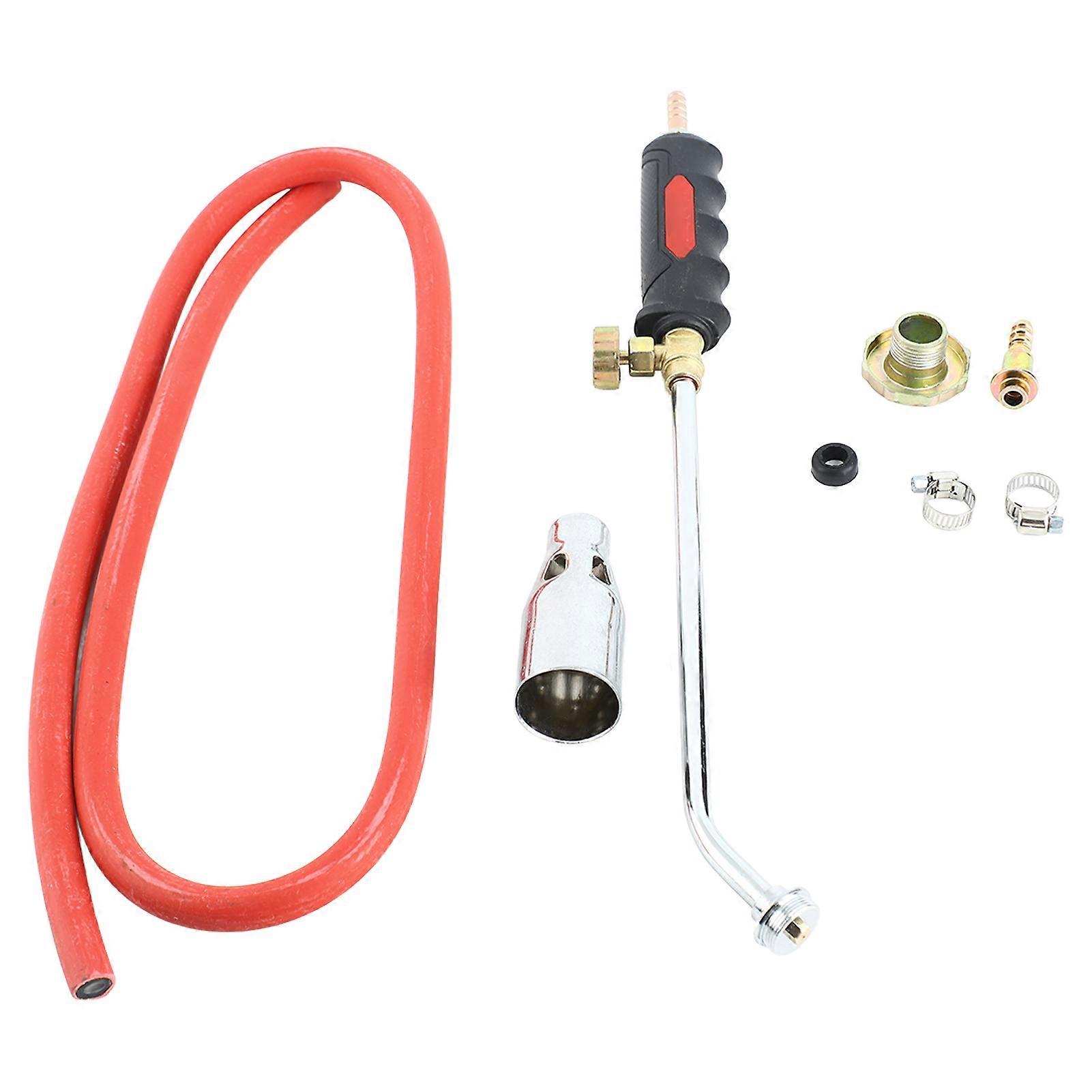 Liquefied Gas Torch Ignition Tool with Thickened Iron Brass Plating, Single-Open Design, Durable Seal Interface for Reliable Use