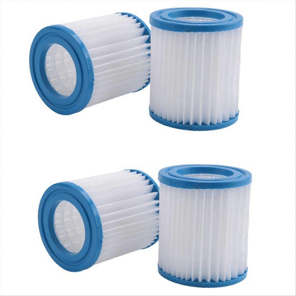 4Pcs Pool Filter Cartridges 89x79x45mm Replacement Swimming Pool Filter for Pool Filter Pump Cleane