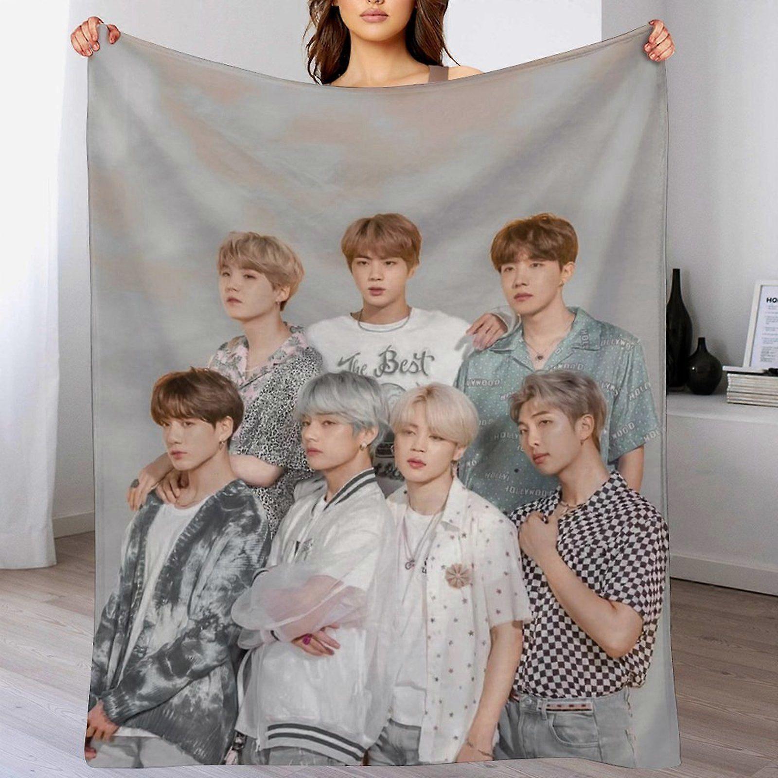 BTS Ultrablødt, maskinvaskbart tæppe til sovesofa, koldt vejr, ingen fældning