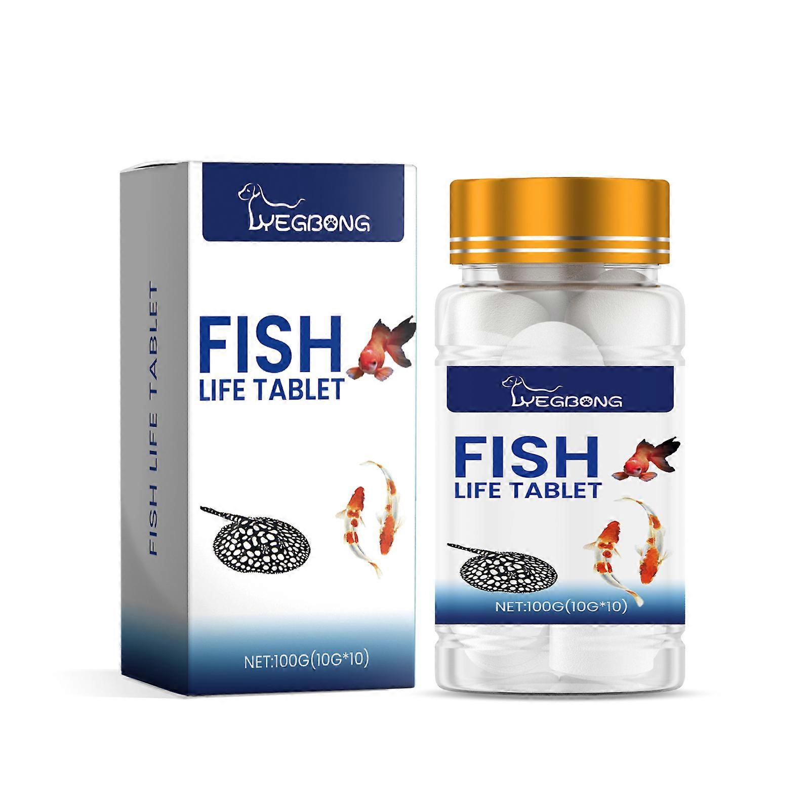 Yegbong Aquarium Fish Salt Tablets Fish Tank Salt