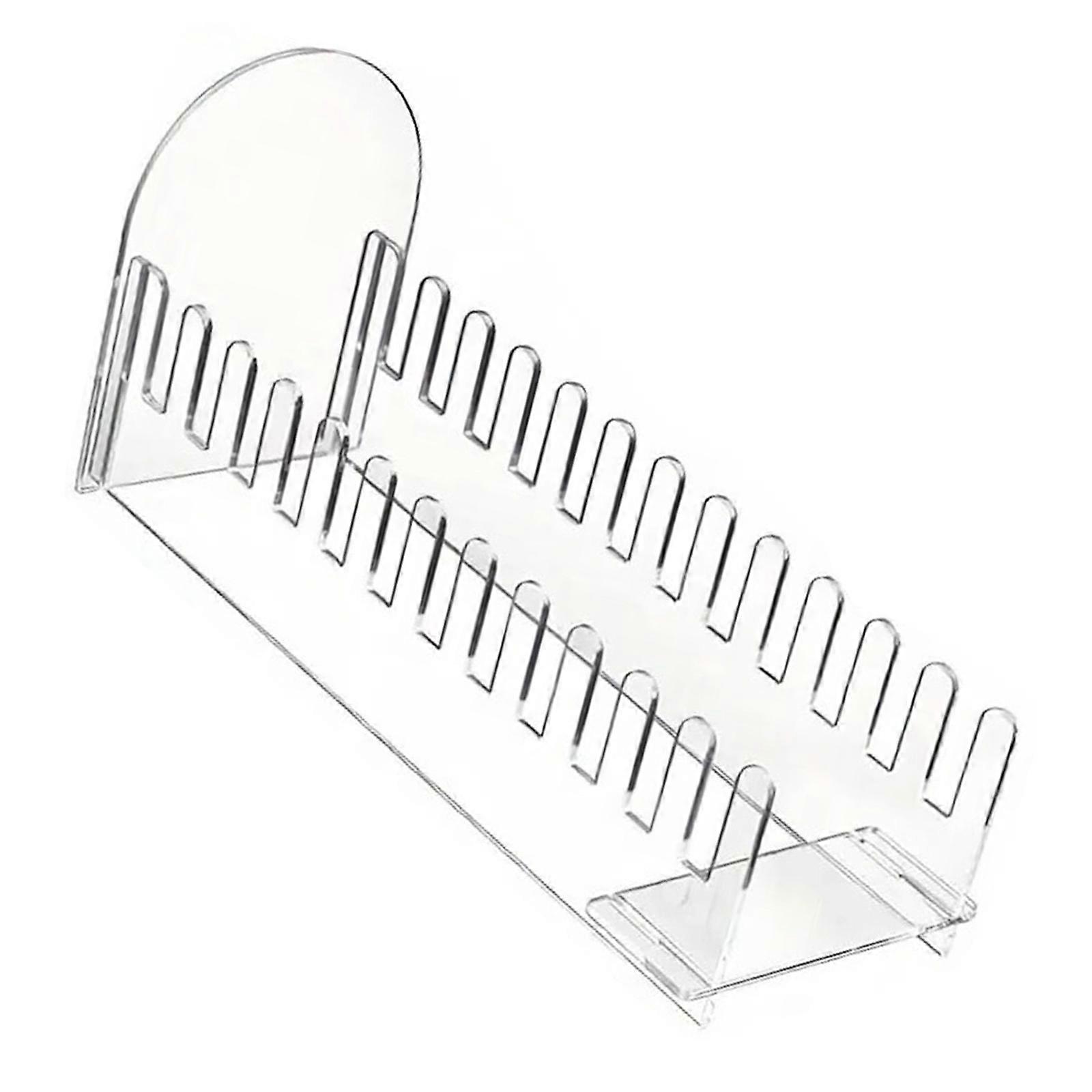 12 Shelf Transparent Acrylic Greeting Card Organizers Light in weight Display For Event Parties Home Decors Multicolor