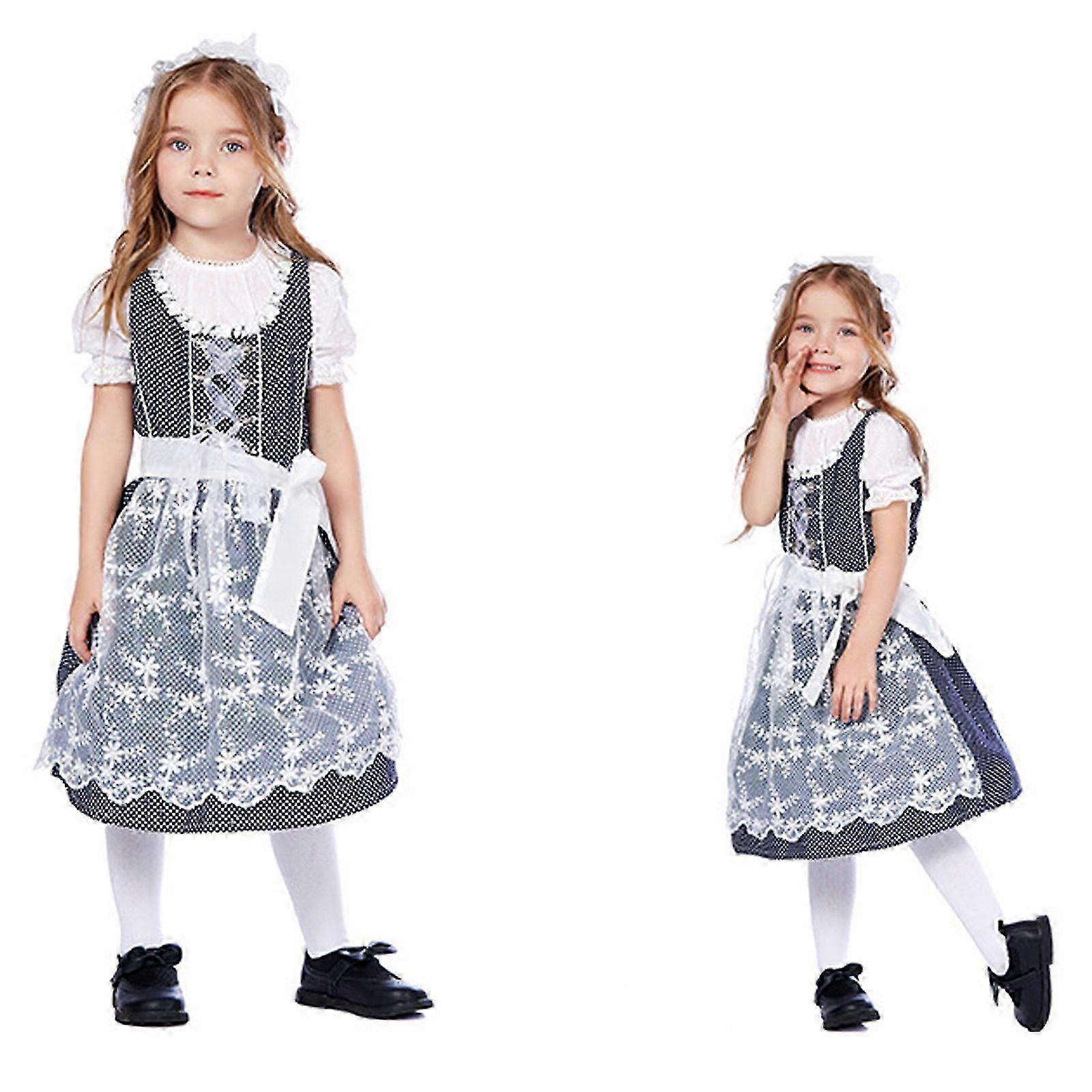 תחפושת למסיבת ליל כל הקדושים תחפושת בווארית מסורתית תחפושת בירה מינכן תחרה שמלת מופע משרתת