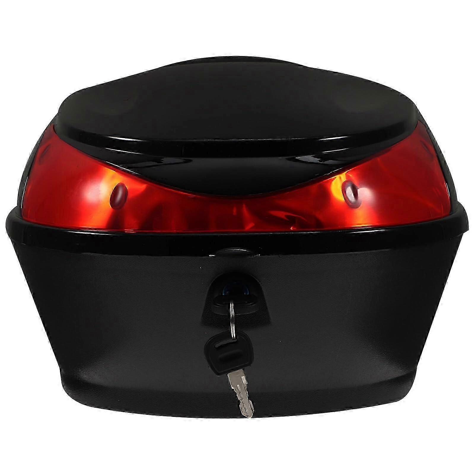 Milistenオートバイトップボックススクーターツアーテールボックス荷物収納キャリア人間工学に基づいた背もたれ