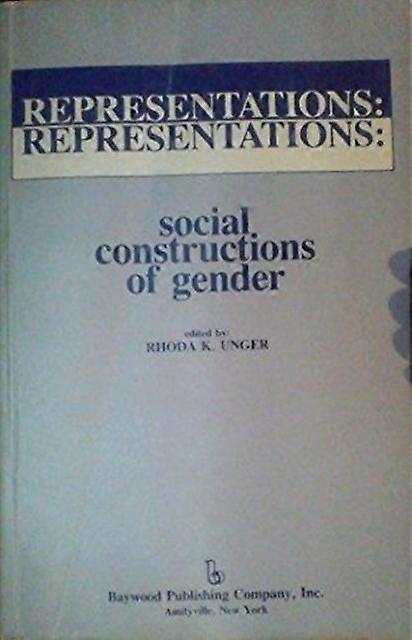 Representations by Rhoda Unger Paperback