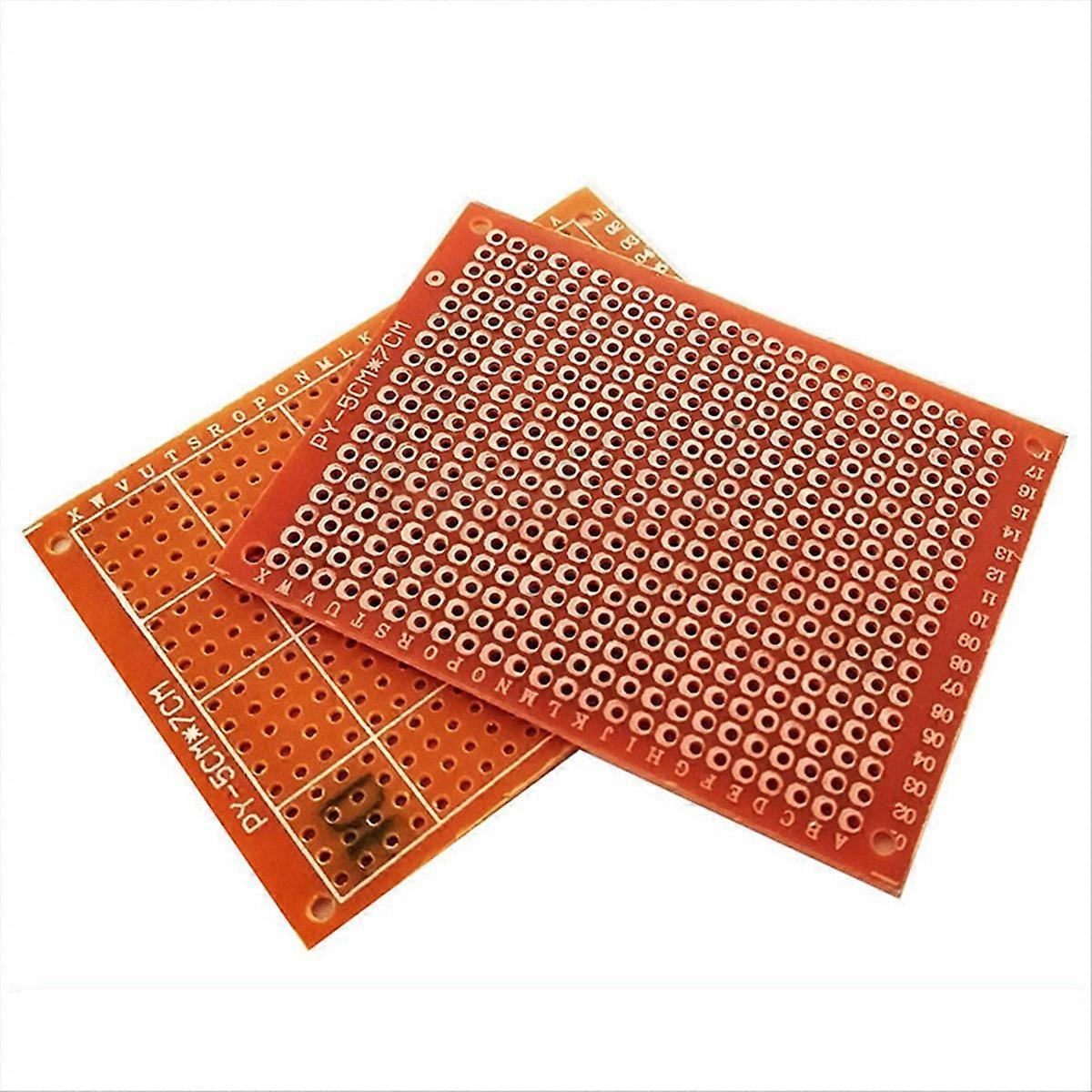 30PCS Prototype PCB Universal Board 5x7cm Single-sided Circuirt Board