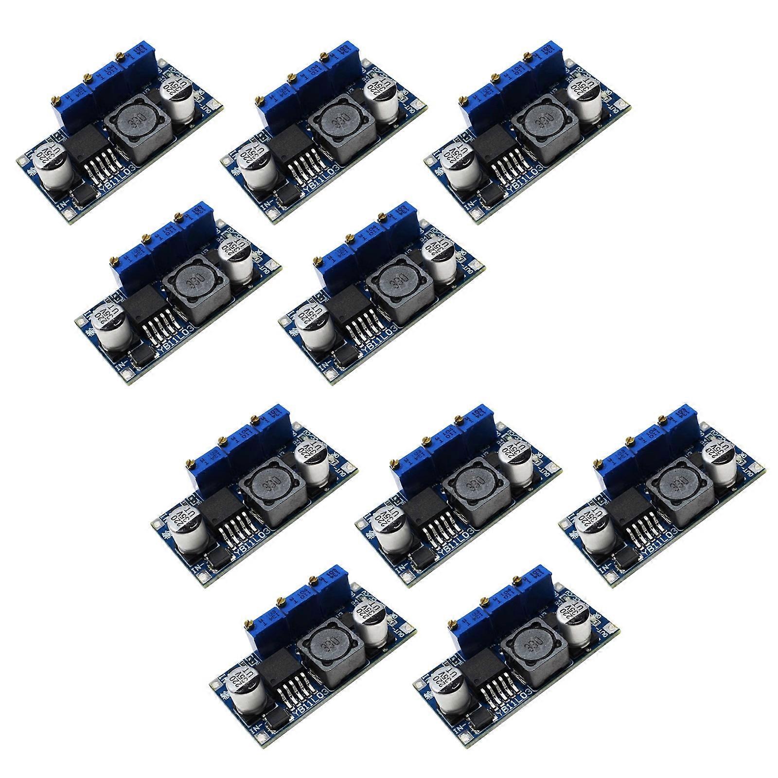 LM2596 Base Compactly Power Supply Module with High Conversion Efficiency and Multiple Protections Features Multicolor