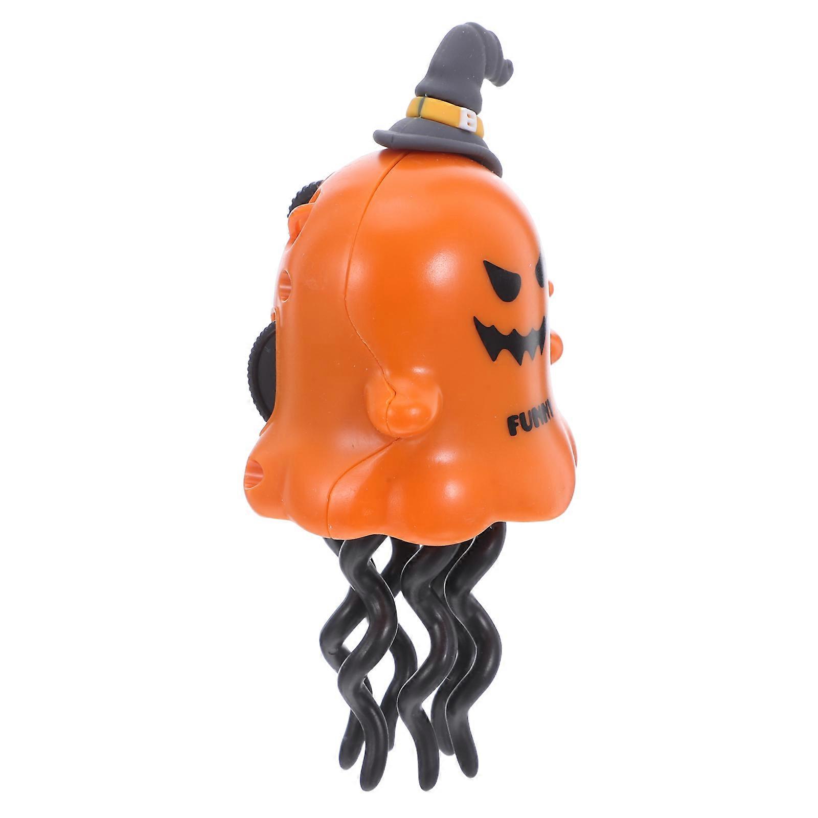 Toy for Halloween Wind-Up Pumpkin Head