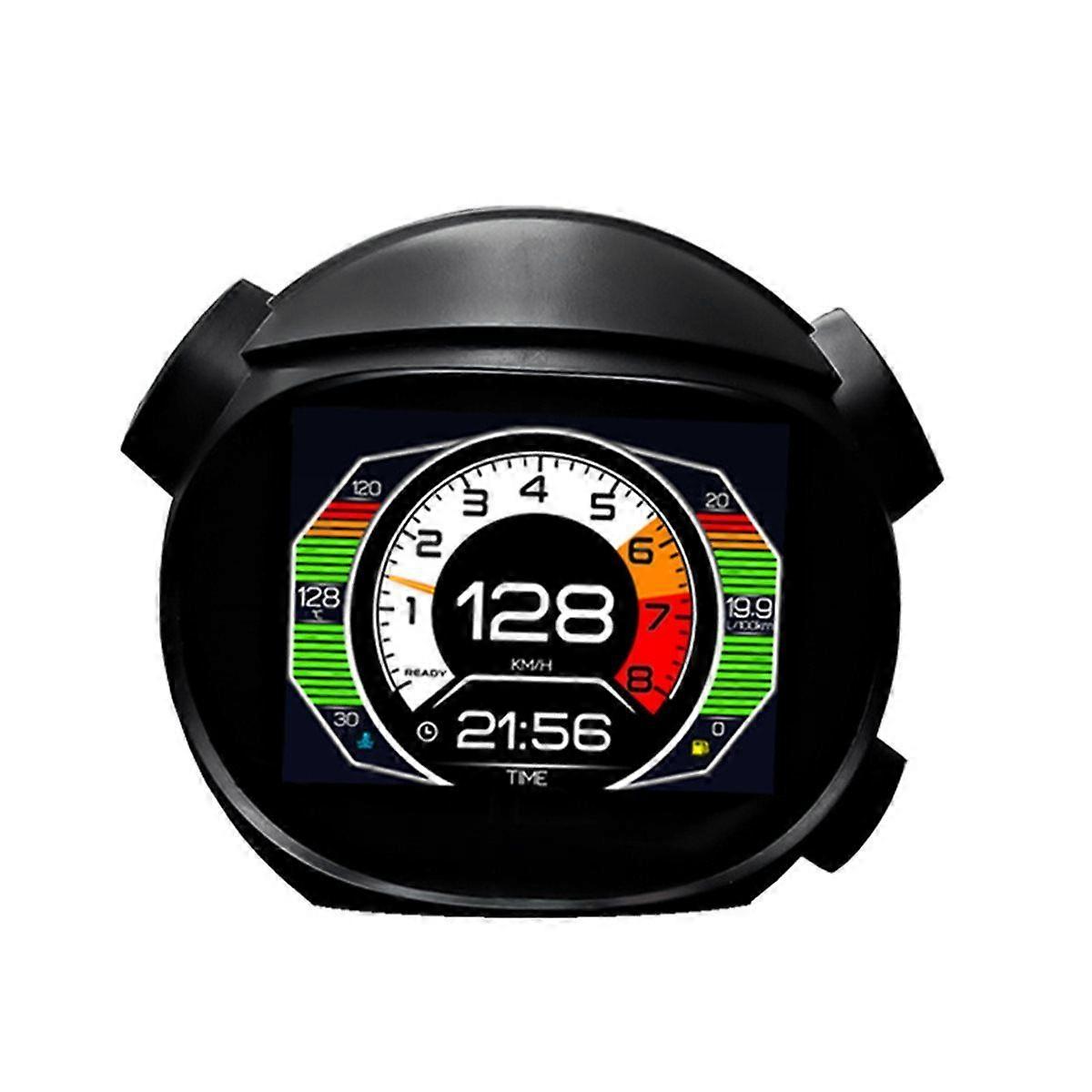 K10 OBD Gauge Head-Up Display HUD Multifunctional Modification Universal Speed Turbine Water Temp M