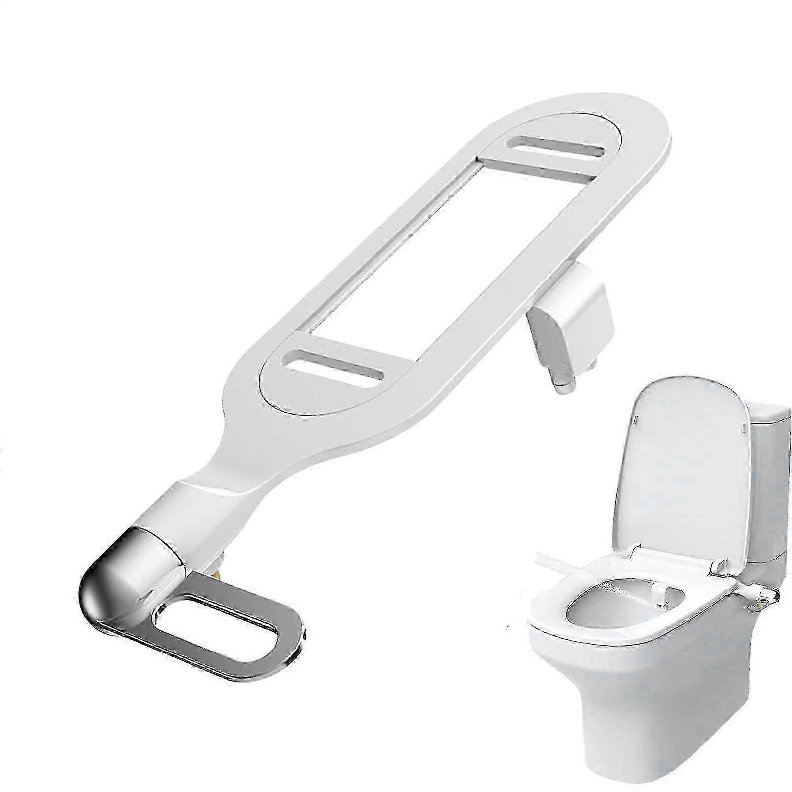 Intelligent Spray Device for Bidet Toilet Dual Nozzle Spray for NonElectric Bidet