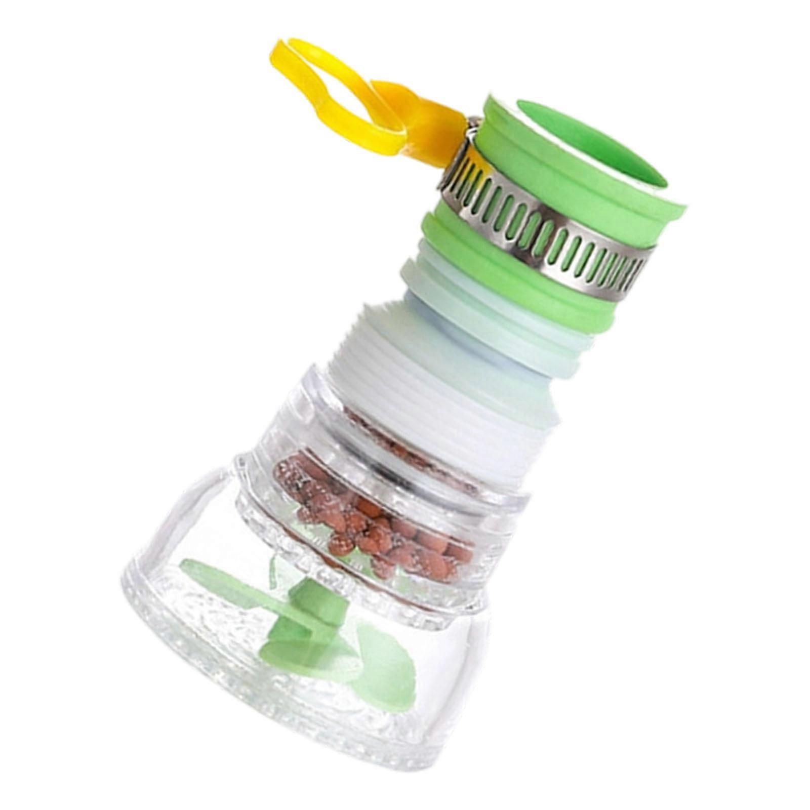 Universal Water Flows Extender Without Tool Setups And Reinforced Rotating Faucet Sprayers For Energy Efficient Usage Multicolor