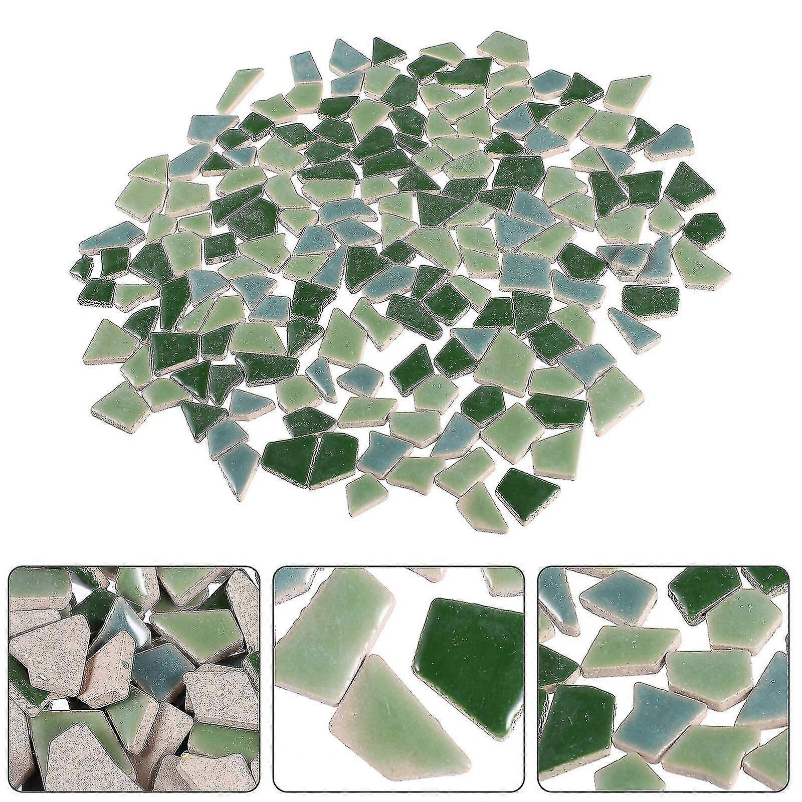200 g di piastrelle a mosaico colorate fai da te, graziose piastrelle a mosaico in ceramica, delicate piastrelle a mosaico