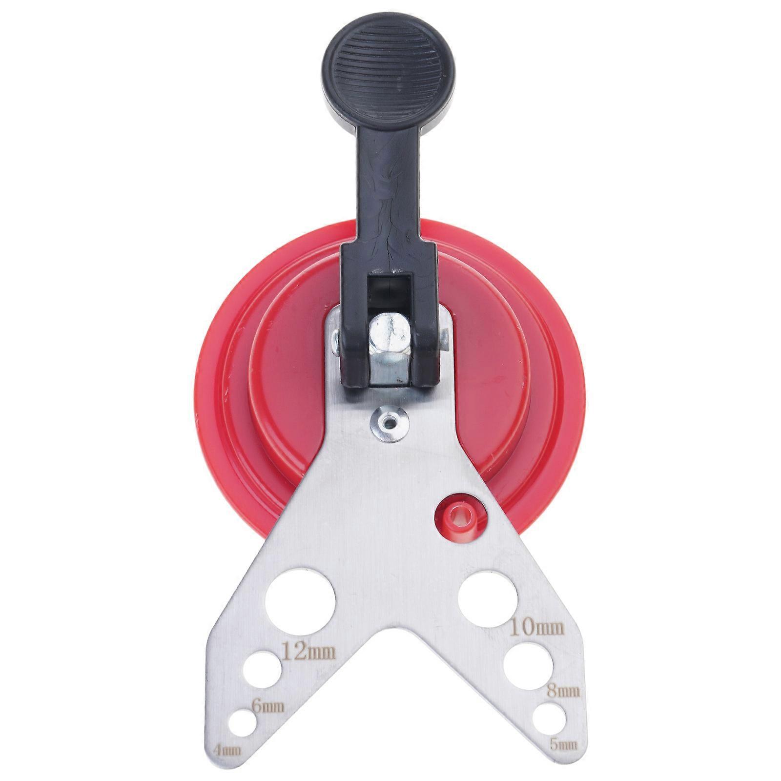 Durable Ceramic Tile and Glass Hole Locator with Adjustable Drill Guide Position Tool for DIY and Professional Use Multicolor