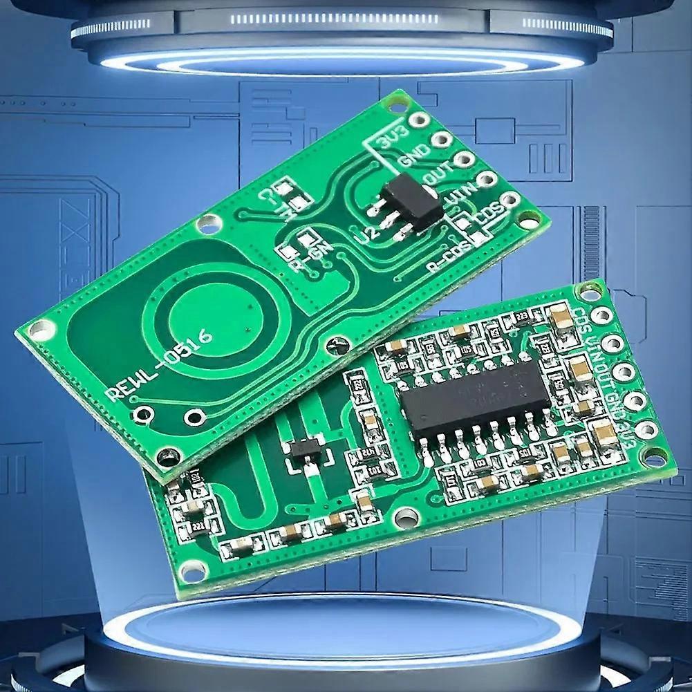 RCWL-0516 Microwave Radar Motion Sensor Module Human Body Induction Intelligent Module Output 3.3V 5-8M