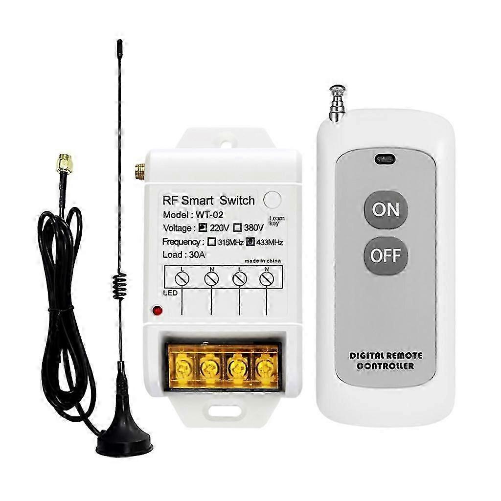 Convenient Remote Control RF Intelligent Switches for Pump Security Door