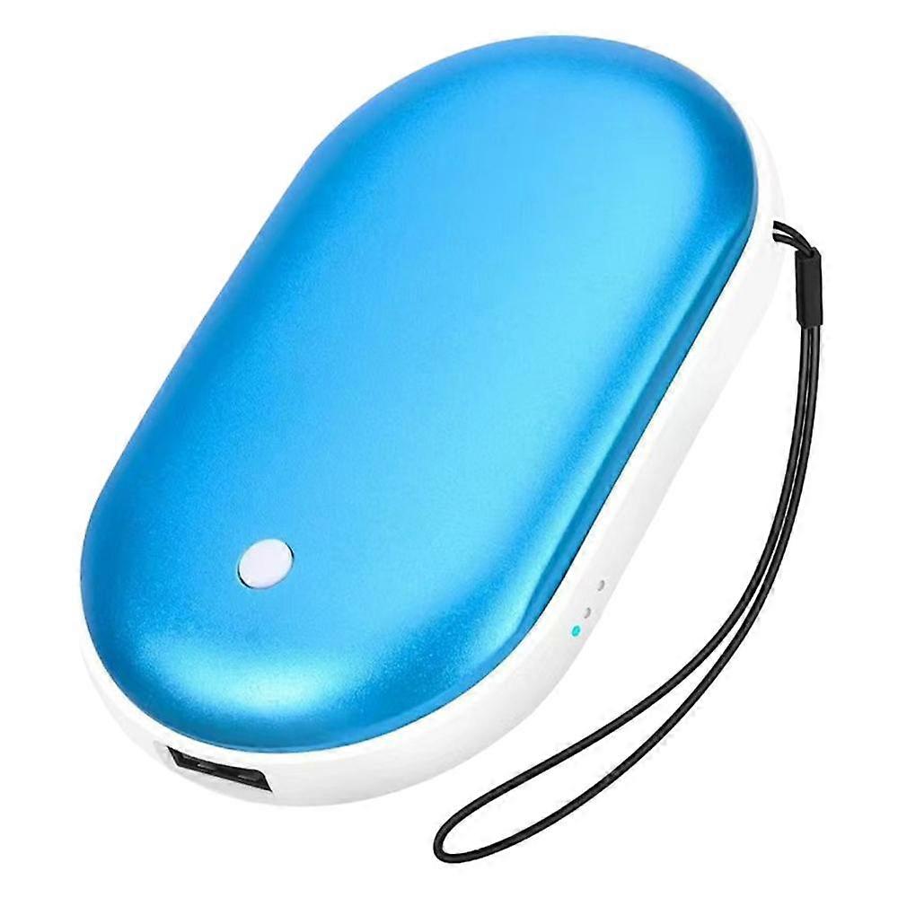 Chauffe-mains rechargeable 2400 mAh, chauffage électrique portable USB, chauffe-poche réutilisable - Idée cadeau idéale pour hommes et femmes