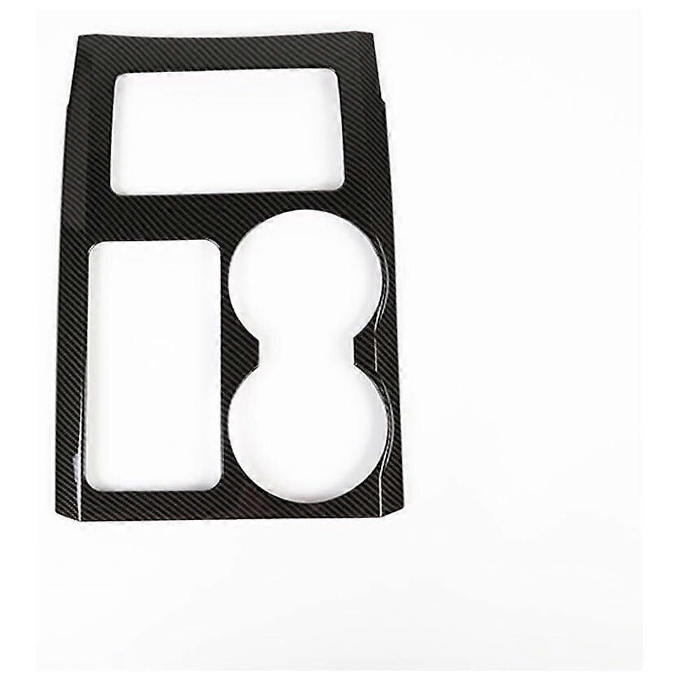Carbon Fiber Center Console Shift Panel Bezel Trim for Compatible Ford F150 20092014 with ABS AntiScratch Surface