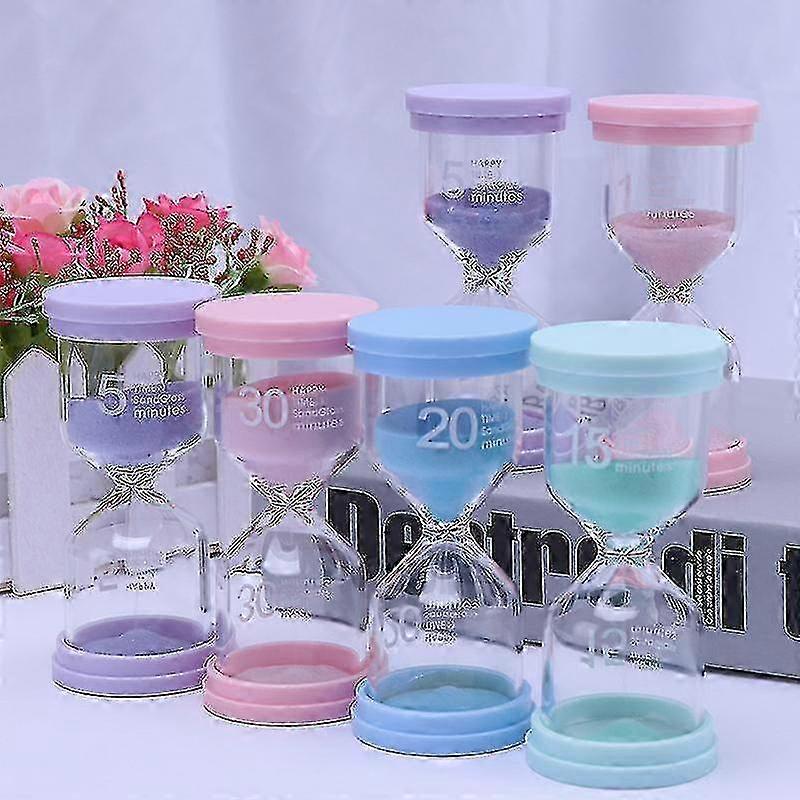 Educational Hourglass Timer for Kids - 1,3,5,10,15,30 Minute Visual Sand Clock
