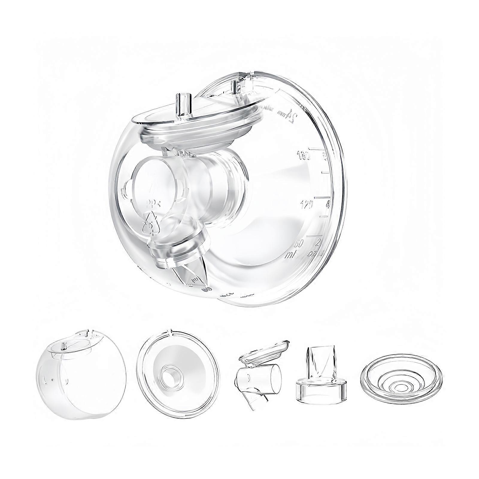 Pump Accessories for S12 Milk Collector Cup Replacement Part Include Duckbill Valves Flange Diaphragm Linker Multicolor