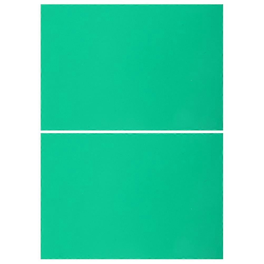 Printmaking Plastic Board Linocut Blocks for Crafts 2Pcs Green PVC Sheets