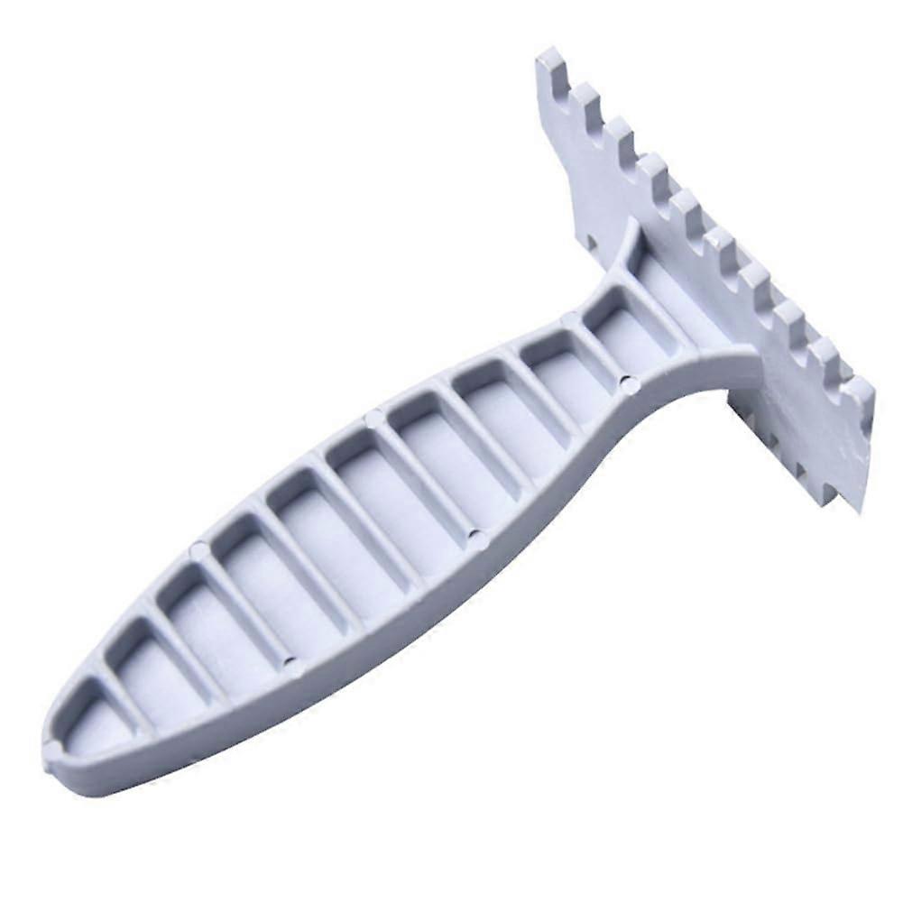 Plastic Partition Board Beehive Debris Cleaning Rake 1 PCS White Agricultural Beekeeping Tool for Hive Maintenance