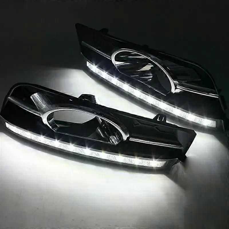 2 Pcs/set Waterproof LED Daytime Running Light DRL For Chevrolet Cruze (2009-2012) DRL Fog Lamp Modify
