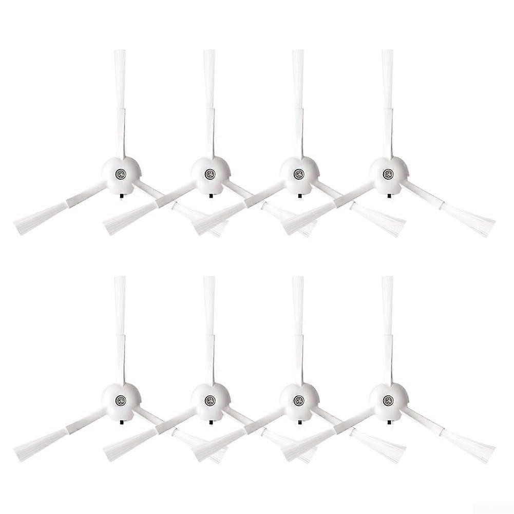 Side Brush Kit 8 Pack Robot Vacuum Replacement Brushes with Nylon Bristles for Efficient Edge and Corner Cleaning for Narwal Freo S