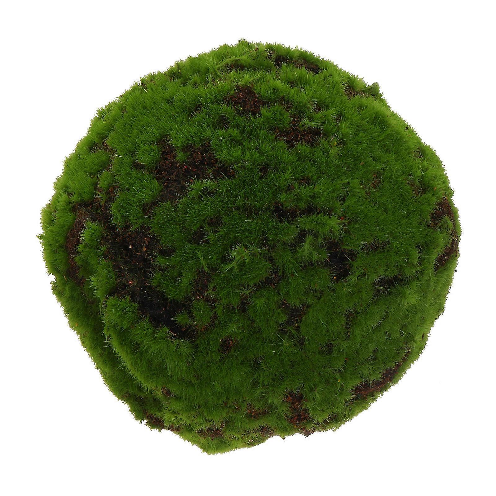 Simulated Moss Stone Micro Landscape Stone for Decor 1Pcs Green Decoration