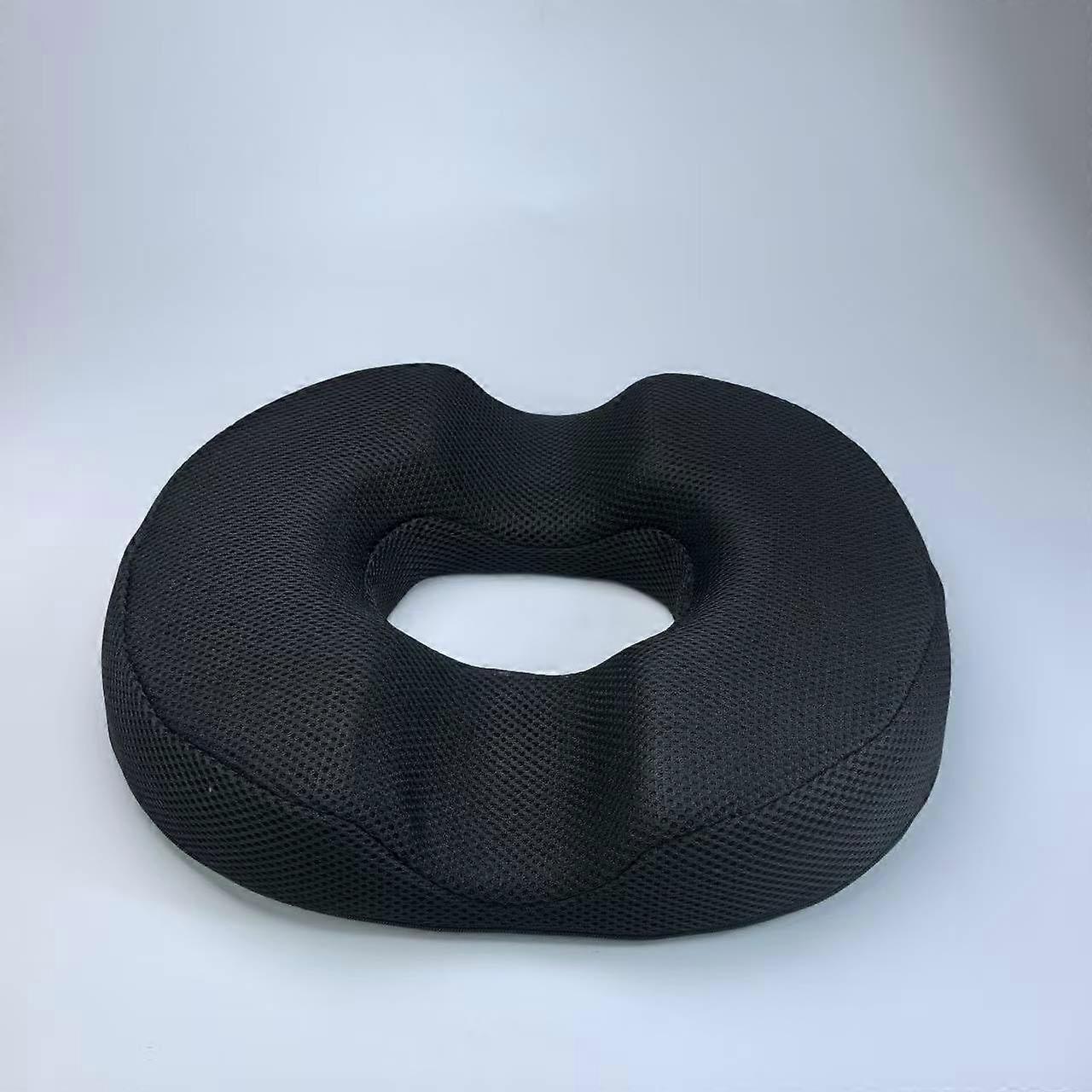 Donut Pillow Memory Foam Seat Cushion with Cooling Gel for Tailbone Pain, Hemorrhoids, Postpartum