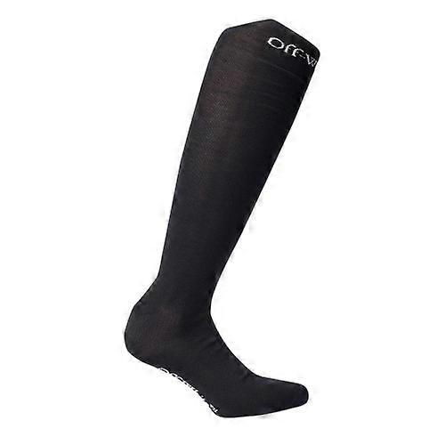 Off White Unisex Adult Bookish Long Socks